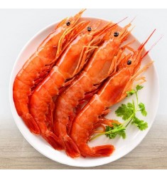 冷冻阿根廷红虾 L1（大号） 2kg 30-40只 大虾 原装进口 海鲜水产
